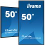 iiyama LH5041UHS-B2AG ecrã de sinalização Plasma digital 127 cm (50") LCD 500 cd m² 4K Ultra HD Preto 24 7