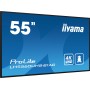 iiyama LH5560UHS-B1AG ecrã de sinalização Quadro digital 139,7 cm (55") LED Wi-Fi 500 cd m² 4K Ultra HD Preto Processador