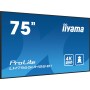 iiyama LH7575UHS-B1AG ecrã de sinalização Plasma digital 190,5 cm (75") LCD Wi-Fi 500 cd m² 4K Ultra HD Preto Processador