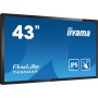 iiyama T4362AS-B1 ecrã de sinalização Plasma interativo 108 cm (42.5") IPS 500 cd m² 4K Ultra HD Preto Ecrã táctil Processador