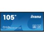 iiyama TE10518UWI-B1AG ecrã de sinalização Quadro digital 2,67 m (105") LED Wi-Fi 450 cd m² 5K Ultra HD Preto Ecrã táctil