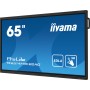 iiyama PROLITE TE6514MIS-B2AG Plasma digital 165,1 cm (65") LCD Wi-Fi 435 cd m² 4K Ultra HD Preto Ecrã táctil Processador