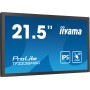 iiyama TF2238MSC-B1 ecrã de sinalização Quadro digital 55,9 cm (22") LED 600 cd m² Full HD Preto Ecrã táctil