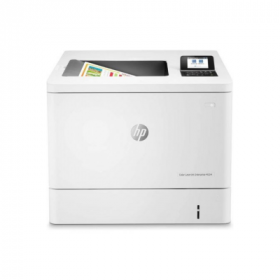 Impressora Laser Color HP LaserJet Enterprise M554DN Duplex Branco