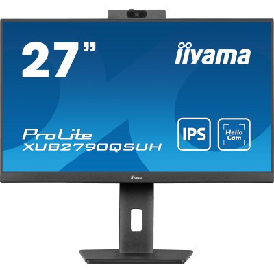 iiyama ProLite XUB2790QSUH-B1 monitor de ecrã 68,6 cm (27") 2560 x 1440 pixels 4K Ultra HD LED Preto