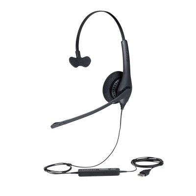 Jabra 1553-0159 auscultador Auscultadores Com fios Fita de cabeça Escritório Call center Bluetooth Preto