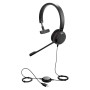 Jabra 4993-829-409 auscultador Auscultadores Com fios Fita de cabeça Escritório Call center USB Type-A Bluetooth Preto