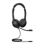 Jabra 23189-999-879 auscultador Auscultadores Com fios Fita de cabeça Escritório Call center USB Type-C Preto