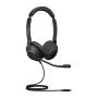 Jabra 23189-989-879 auscultador Auscultadores Com fios Fita de cabeça Escritório Call center USB Type-C Preto