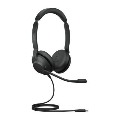 Jabra 23189-989-879 auscultador Auscultadores Com fios Fita de cabeça Escritório Call center USB Type-C Preto