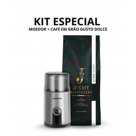 Especial kitMoedor + café em grão Gusto dolce
