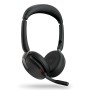 Jabra Evolve2 65 Flex Auscultadores Com fios e sem fios Fita de cabeça Escritório Call center Bluetooth Preto