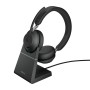 Jabra 26599-999-989 auscultador Auscultadores Sem fios Fita de cabeça Escritório Call center USB Type-A Bluetooth Preto