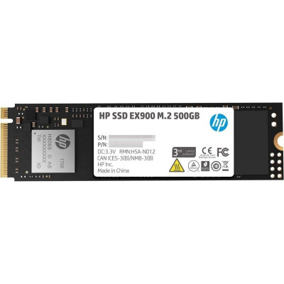 Disco Ssd HP EX900 500Gb PCIe Gen 3x4 NVMe 1.3
