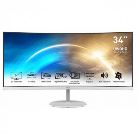 Monitor MSI 34" Pro MP341CQW Branco