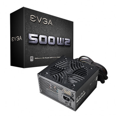Fonte AlimentaÃ§Ã£o EVGA W2 500W 80 Plus