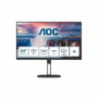 Monitor AOC 24″ Ips 16:9 Full HD Hdmi Dp Usb-C 4Ms 75Hz Multimédia – Preto