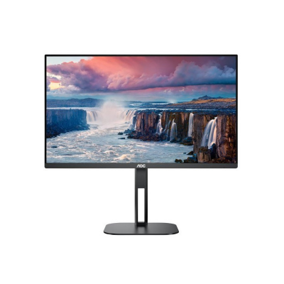 Monitor AOC 27" Ips 16:9 Full HD Hdmi Dp Usb-C Multimédia Pivot Preto
