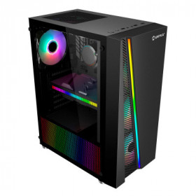 Caixa Gaming Atx Glayze RGB*1  Preta