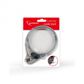 Cabo Protecção Portatil para exposição com Chave