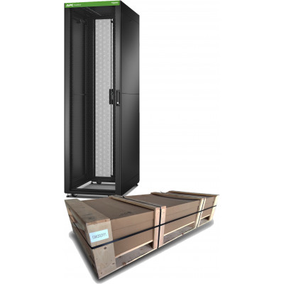 APC Easy Rack 600mm 42U 1000mm , with Roof, Side panel Rack independente para servidor Preto