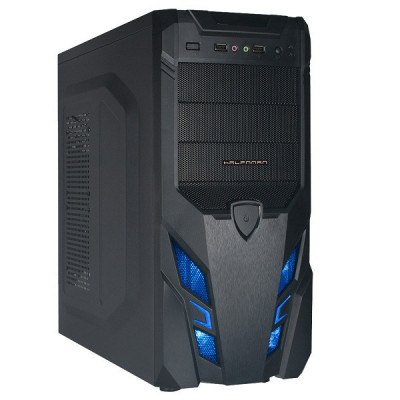 Caixa Halfmman Gaming Atx - Roba - Black/Blue