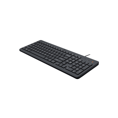 Teclado HP 150 Wired Keyboard Preto