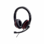 Auscultadores Gembird Stereo MHS-03 3.5MM Preto Vermelho