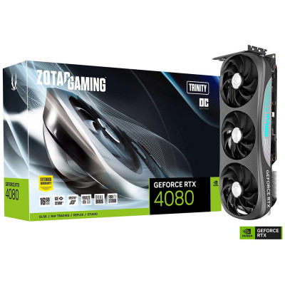Placa Gráfica Zotac Gaming Geforce RTX 4080 16GB Trinity OC GDDR6X DLSS3