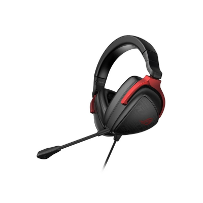 Auscultadores Gaming Micro Asus Rog Delta S Core Preto e Vermelho