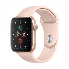 Apple Watch Series 6 44mm GPS Dourado Alumínio c/Bracelete Desportiva Rosa