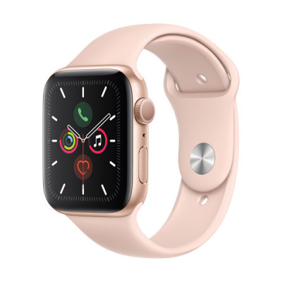 Apple Watch Series 6 44mm GPS Dourado Alumínio c/Bracelete Desportiva Rosa
