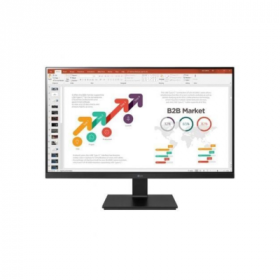 Monitor Professional LG 23.8"  Full HD  Multimedia  Preto