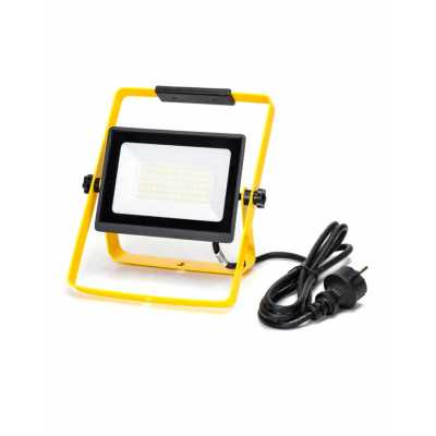 Luz de trabalho portátil 50w 6500w 1,8m cabo de alimentação