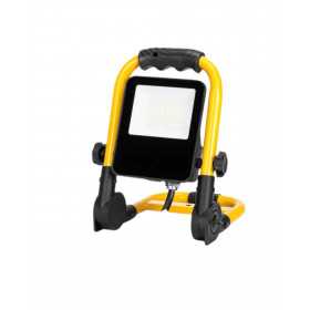 Luz de trabalho portatil fundida sob pressão de 20w 6500 k com cabo de alimentação de 1,8m