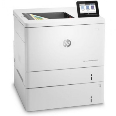 Impressora Laser Color HP LaserJet Enterprise M555x WiFi Duplex Branco