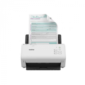 Scanner Documental Brother ADS-4300N com Alimentador de Documentos ADF Duplex Branco