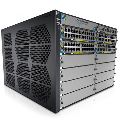 HP E5412 zl Switch Chassis (J8698A) + 4X J9550A