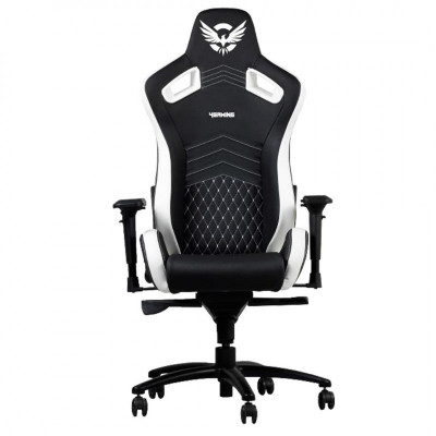 Cadeira Gaming 4Gaming Karyn Plus Preto Branco