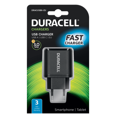Transformador Duracell Usb  Type C 230V