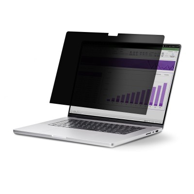 StarTech.com 162MM-PRIVACY-SCREEN filtro para monitor 40,6 cm (16") Computador portátil Filtro de privacidade sem guia