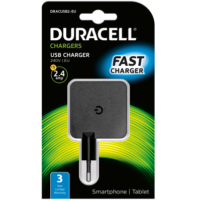 Transformador Duracell 5V 2.4A