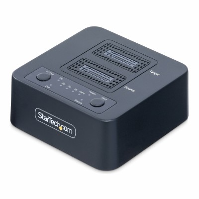 StarTech.com M2-HDD-DUPLICATOR-N1 duplicador de meios e dados Duplicador HDD SSD Preto 1 cópias