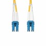 StarTech.com SMDOS2LCLC1M Cabo InfiniBand Fibra Ótica 1 m LC LC UPC Amarelo