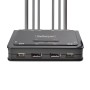 StarTech.com C2-DD46-UA2-CBL-KVM chaveador KVM Preto