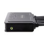 StarTech.com C2-DD46-UA2-CBL-KVM chaveador KVM Preto