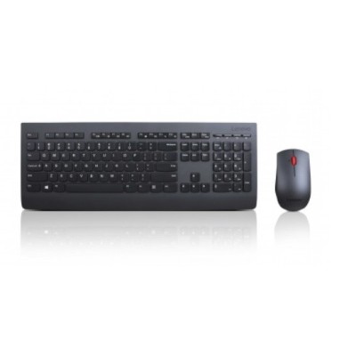 Lenovo 4X30H56823 teclado Rato incluído Escritório RF Wireless Espanhol Preto