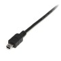 StarTech.com 2m, USB 2.0 A Mini USB B, M M cabo USB USB A Mini-USB B Preto