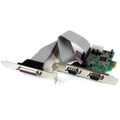StarTech.com Placa Combo Paralela de Série 2S1P Native PCI Express com UART 16550