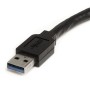 StarTech.com USB3AAEXT10M cabo USB USB 3.2 Gen 1 (3.1 Gen 1) 10 m USB A Preto